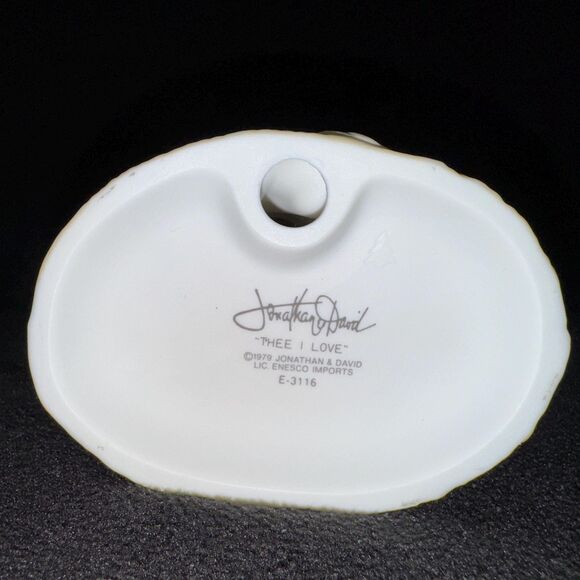 Vintage Thee I Love 1979 Precious Moment Figurine Collectible Home Deco Boy Girl - Picture 5 of 8